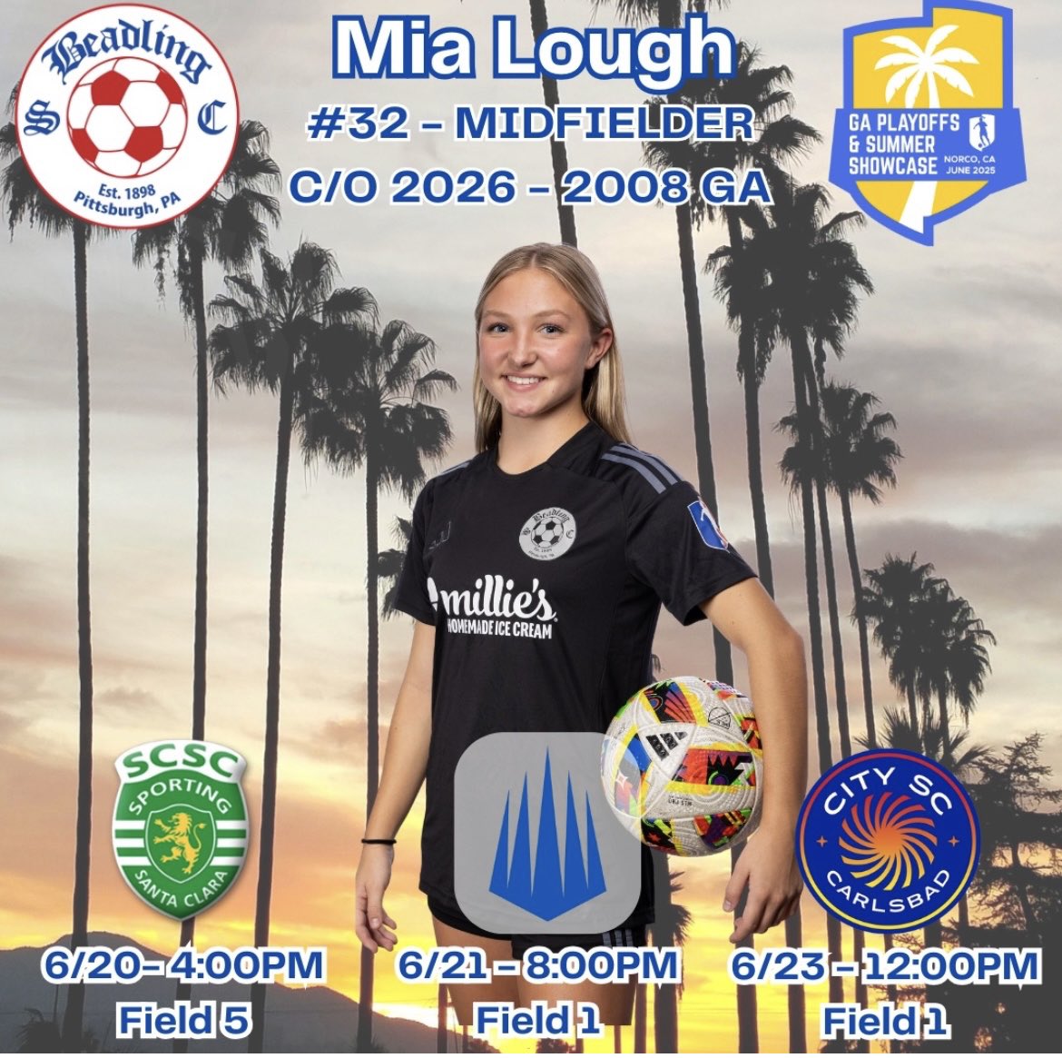 Mia Lough (@mia_lough_32) on Twitter photo It’s that time again! Let’s go <a href="/Beadling08GA/">Beadling 2008 GA</a>! check out our schedule ⬇️⬇️<a href="/BeadlingSoccer/">Beadling Soccer Club</a> <a href="/wvuwomenssoccer/">WVU Women's Soccer</a> <a href="/TopDrawerSoccer/">TopDrawerSoccer</a> It’s that time again! Let’s go <a href="/Beadling08GA/">Beadling 2008 GA</a>! check out our schedule ⬇️⬇️<a href="/BeadlingSoccer/">Beadling Soccer Club</a> <a href="/wvuwomenssoccer/">WVU Women's Soccer</a> <a href="/TopDrawerSoccer/">TopDrawerSoccer</a>