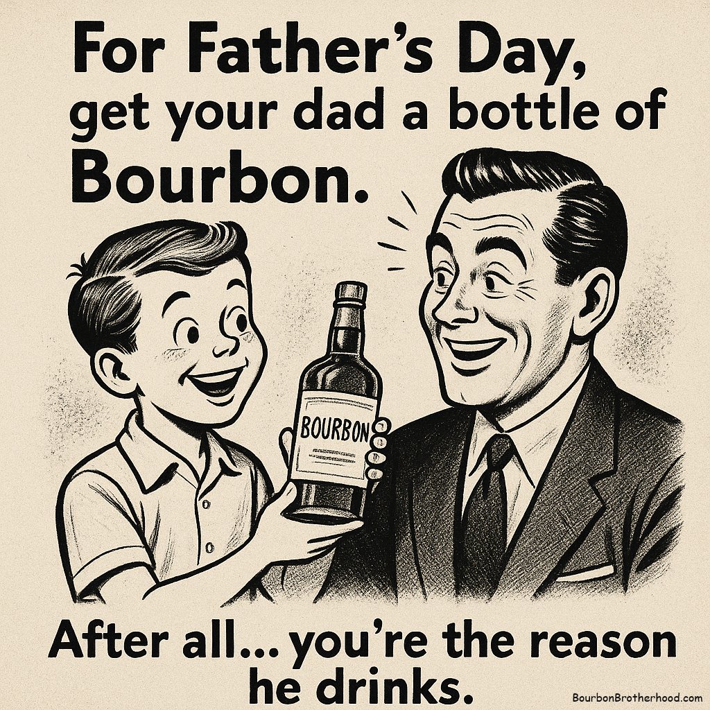 Happy Father's Day!
.
#fathersday #FathersDay2025 #bourbon #whiskey #drinking #parenting #fatherhood #dad #fathers