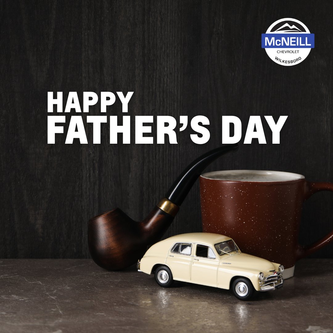 McNeill_Chevy1's tweet photo. Remember your first ride with Dad? Or maybe his first big lesson behind the wheel? 🚗

Wishing a very Happy Father's Day from McNeill Chevrolet to all the dads who continue to build those precious memories, one mile at a time. https://t.co/DFmYlfQwuG