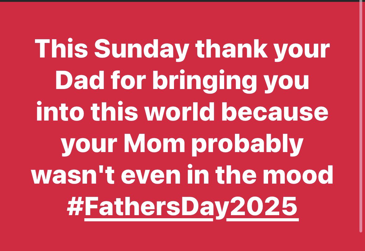 Happy fathers day!