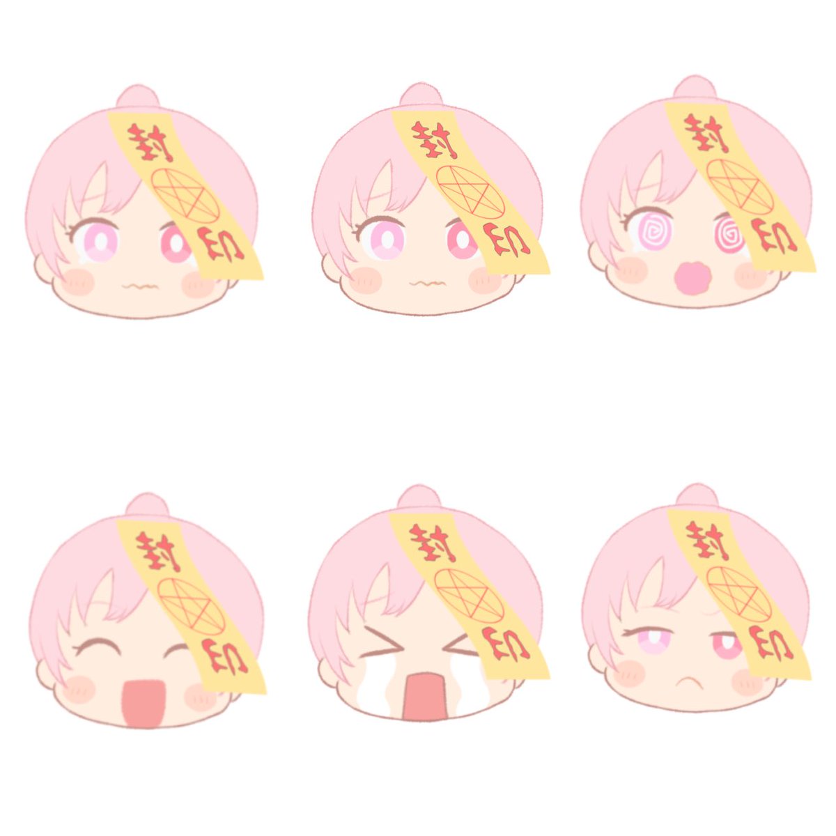 表情サンプルというにはあまりに潰れすぎてて見えなかったので別載せ