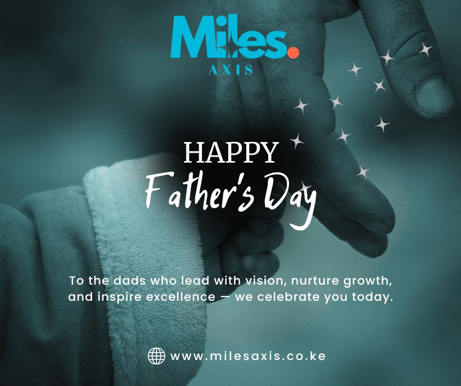 MilesAxis's tweet photo. Happy Father’s Day from Miles Axis!

To the dads who lead with vision, nurture growth, and inspire excellence — we celebrate you today.

From our team to you — thank you for inspiring the next generation.

#HappyFathersDay https://t.co/cDac4mqXRr
