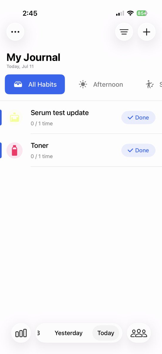 Habitify tweet media