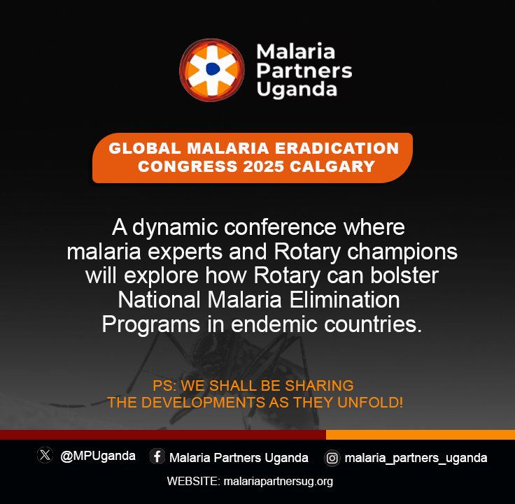 The Malaria Congress in Calgary, insights shall be brought to you as events unfold!
Addresses from key stakeholders, among others.

#Malariacongress2025