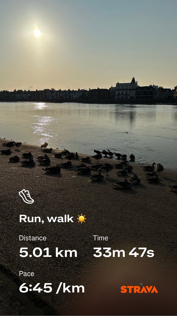 First Run/walk for over 3 years!