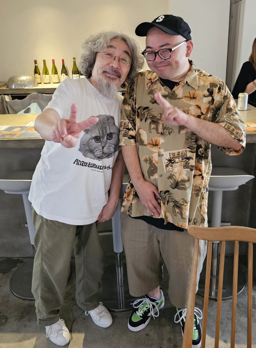 安齋肇さんと私です、ヤバい！