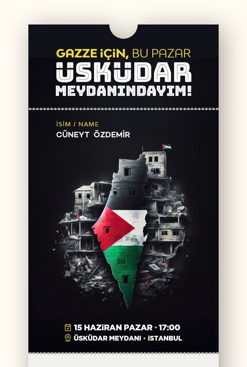 Büyük Ögzür Gazze Mitinginde olacağım.
#Gazzeablukada #İnsanlıkAyakta
#freedomconvoy