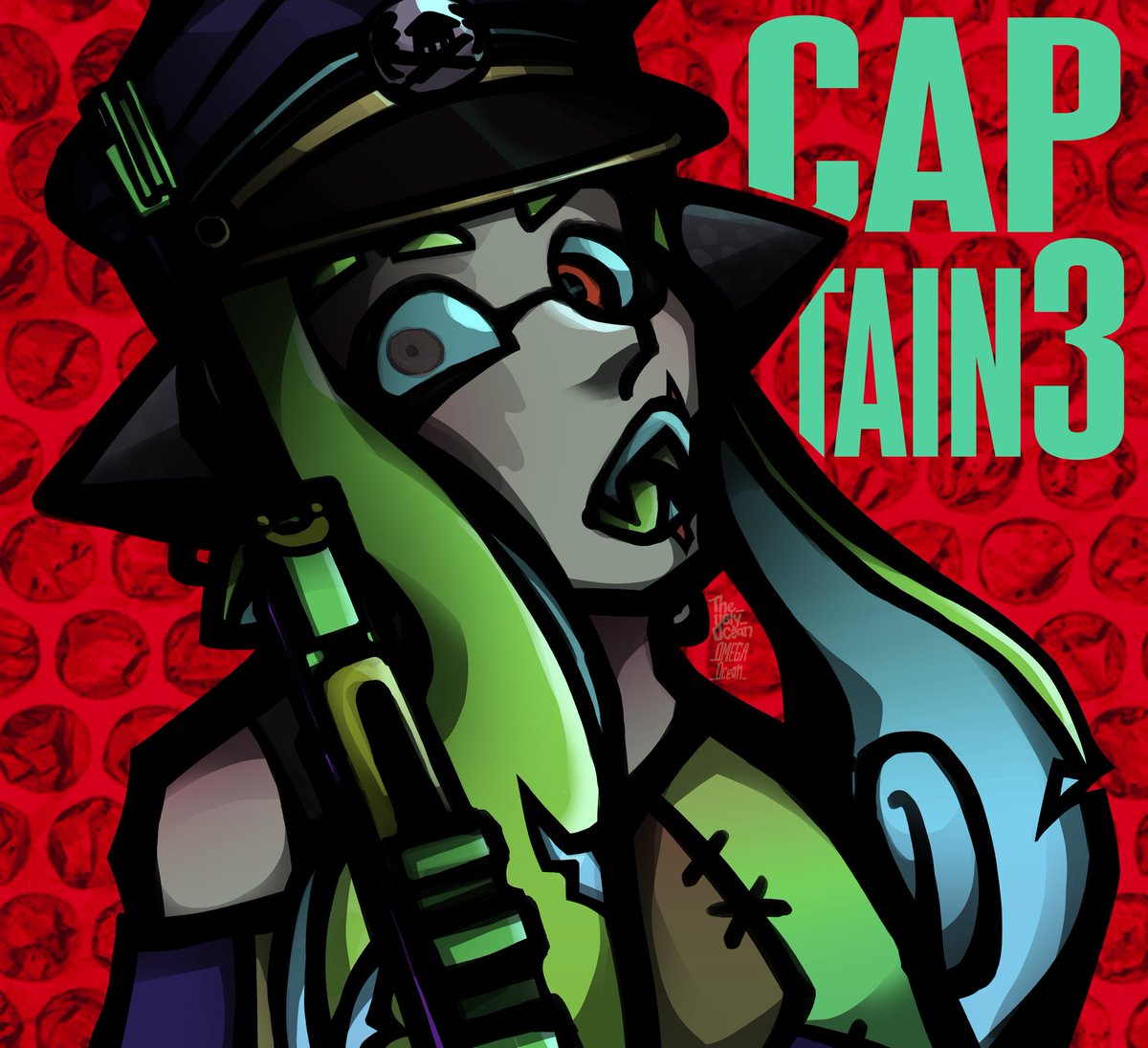 [Splatoon3: Captain 3] 
__________
#splatoonart #splatoon10thanniversary #splatooncaptain3 #agent3