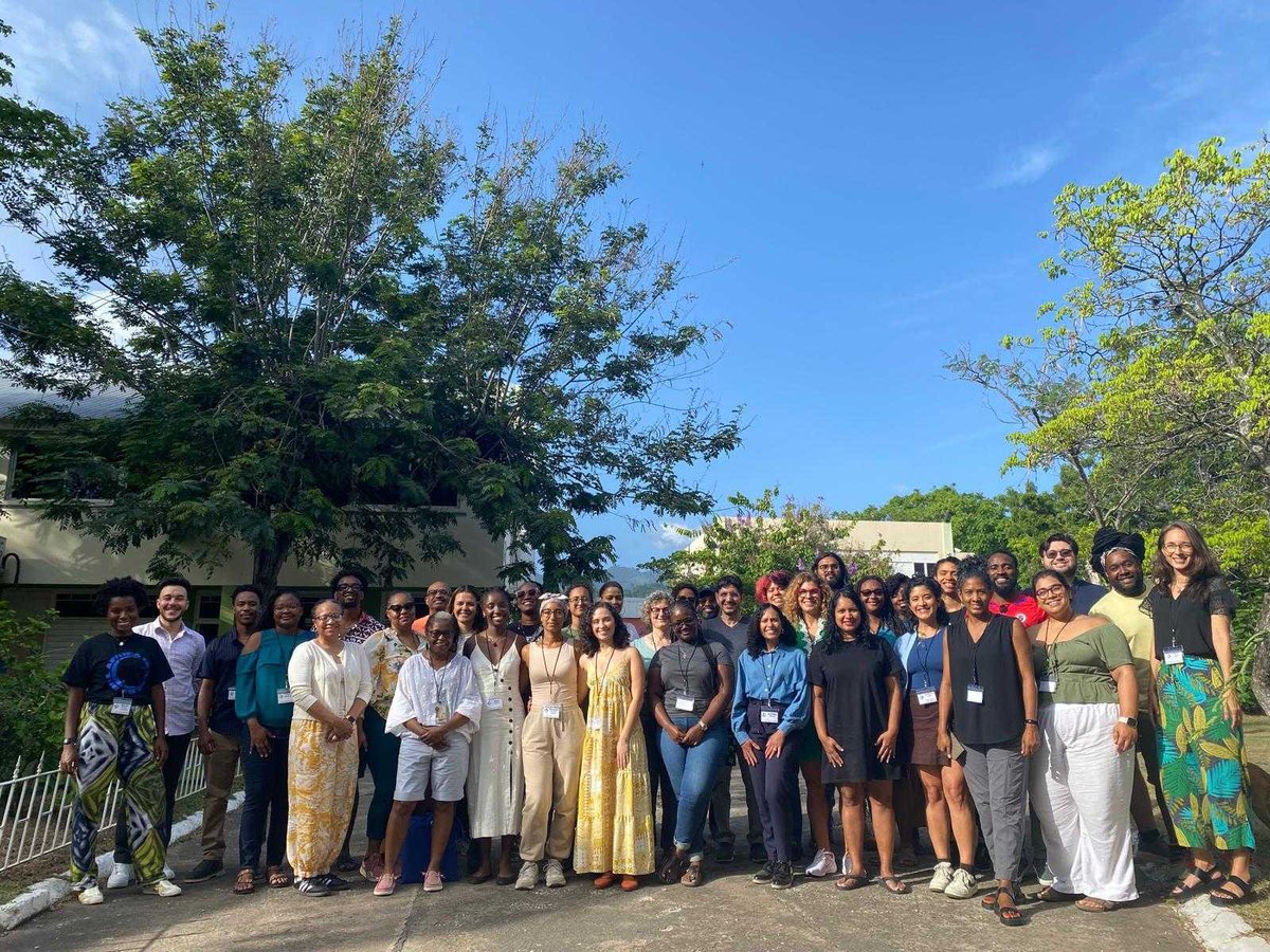 Caribbean Digital Scholarship Collective (@caribbean_dsc) on Twitter photo And that’s a wrap for the Caribbean Digital Scholarship Summer Institute 2025!
Shoutout to all our fellows and lecturers. Special thanks to our sponsor <a href="/MellonFdn/">Mellon Foundation</a>, Program Coordinator <a href="/kbjosephs/">Kelly Baker Josephs</a>, and Assistant Coordinator for making this possible!
#cdsc #cdssi And that’s a wrap for the Caribbean Digital Scholarship Summer Institute 2025!
Shoutout to all our fellows and lecturers. Special thanks to our sponsor <a href="/MellonFdn/">Mellon Foundation</a>, Program Coordinator <a href="/kbjosephs/">Kelly Baker Josephs</a>, and Assistant Coordinator for making this possible!
#cdsc #cdssi