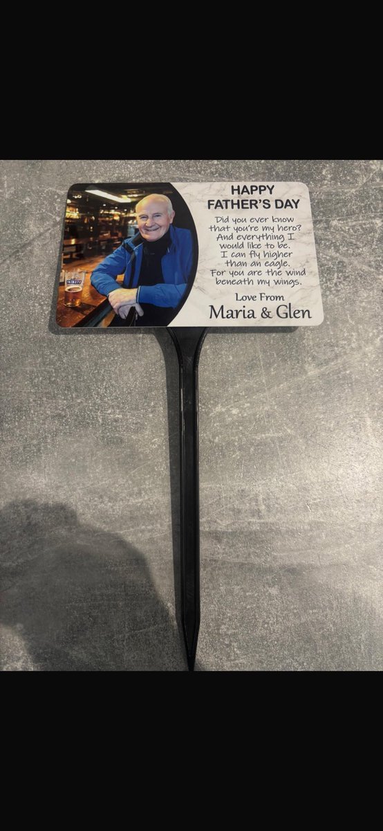 1st year without you Dad   Always in our hearts and thoughts. ❤️❤️💙