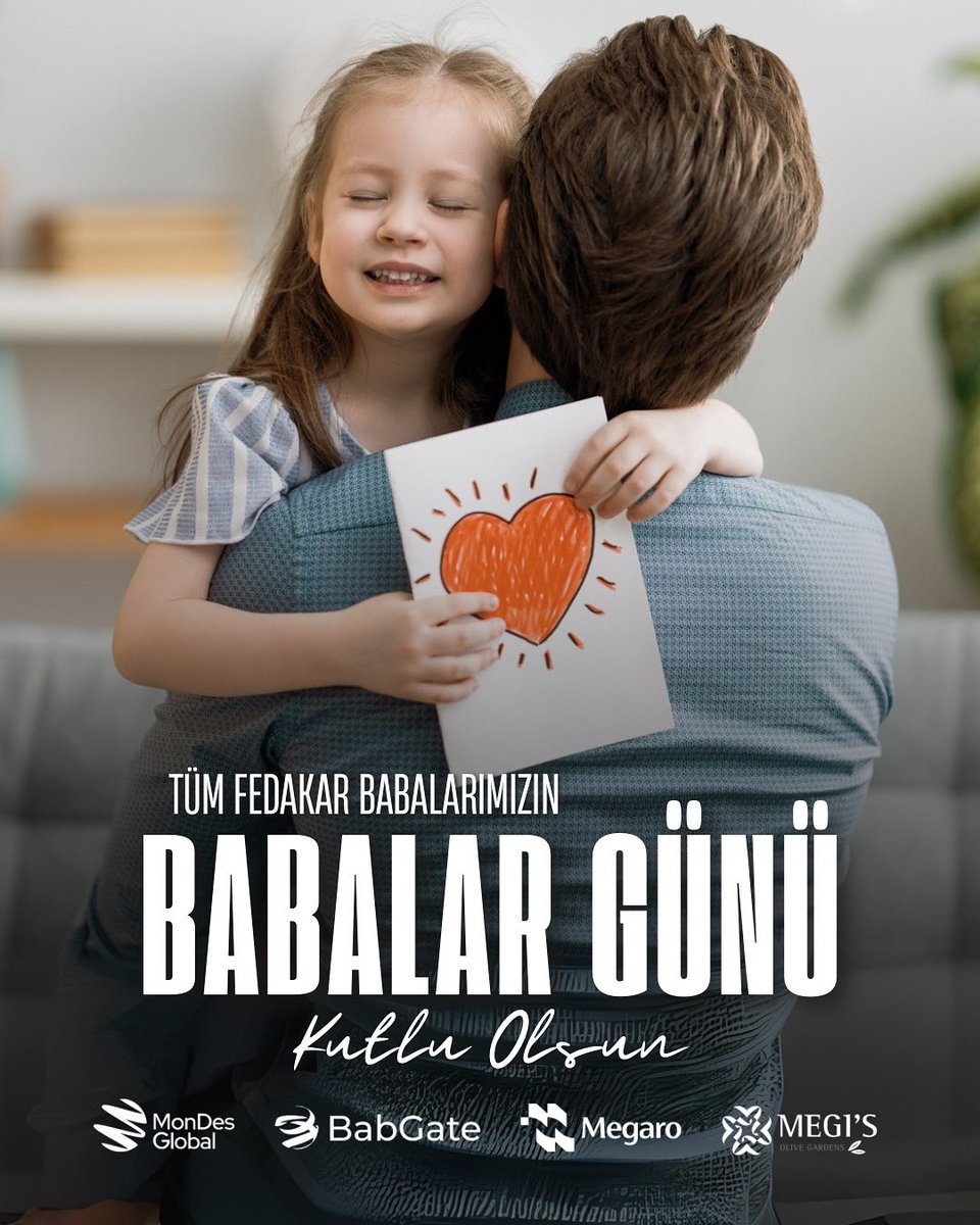 Güçleriyle ilham, sevgileriyle rehber olan tüm babaların Babalar Günü kutlu olsun! 👔💙

Bugün, hayatımıza değer katan kahramanlarımızı sevgiyle anma günü.

#BabalarGünü #BabalarGünüKutluOlsun #SevgiyleYolAlanlar #İlhamVerenBabalar #Kutlama #TeşekkürlerBaba #FathersDay