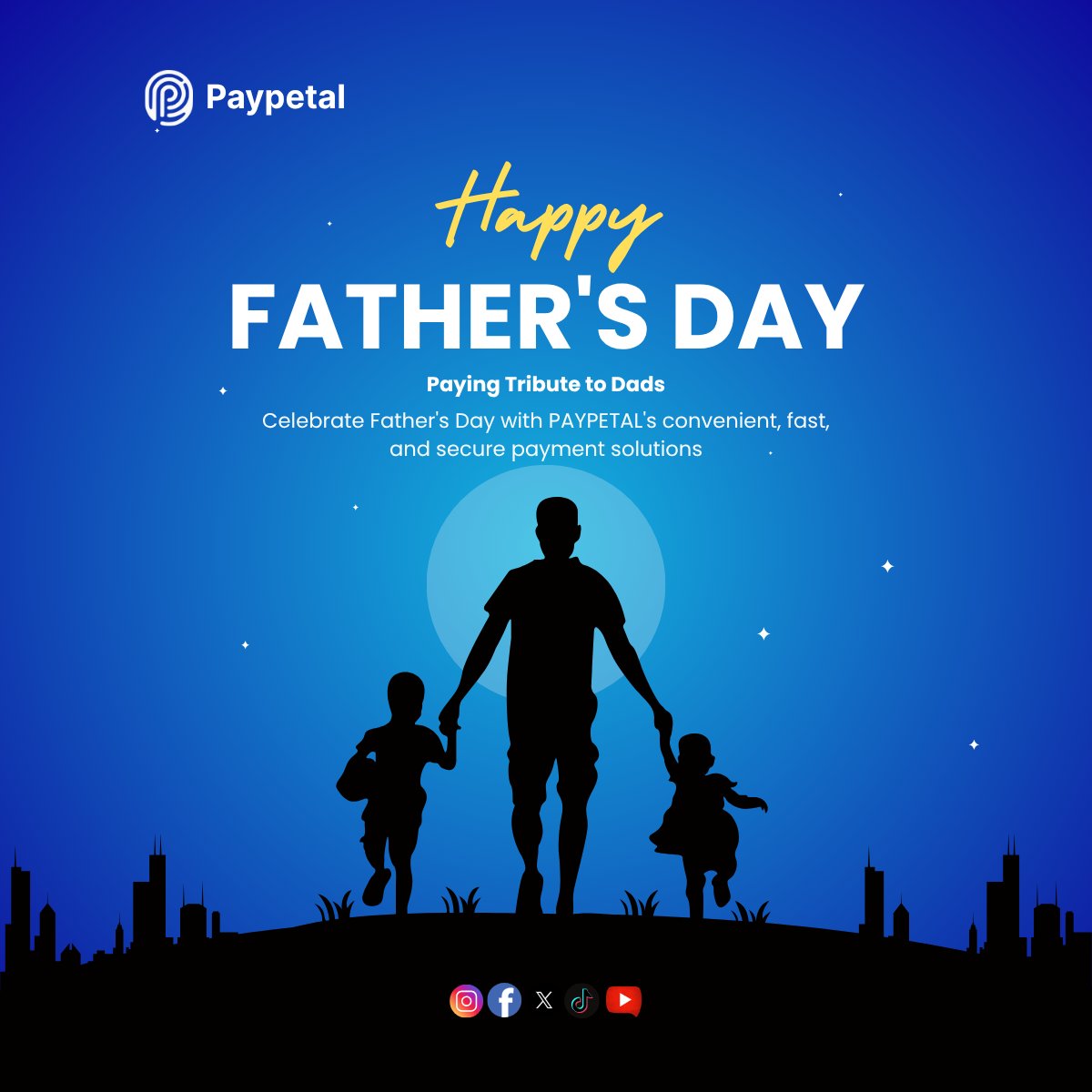 pay_petal's tweet image. This Father's Day, show your dad some love and appreciation with a thoughtful gift. And with PAYPETAL, you can make payments with ease, security, and speed. Wishing all dads a happy and memorable day! 💕 #FathersDay #PayWithEase #paypetal