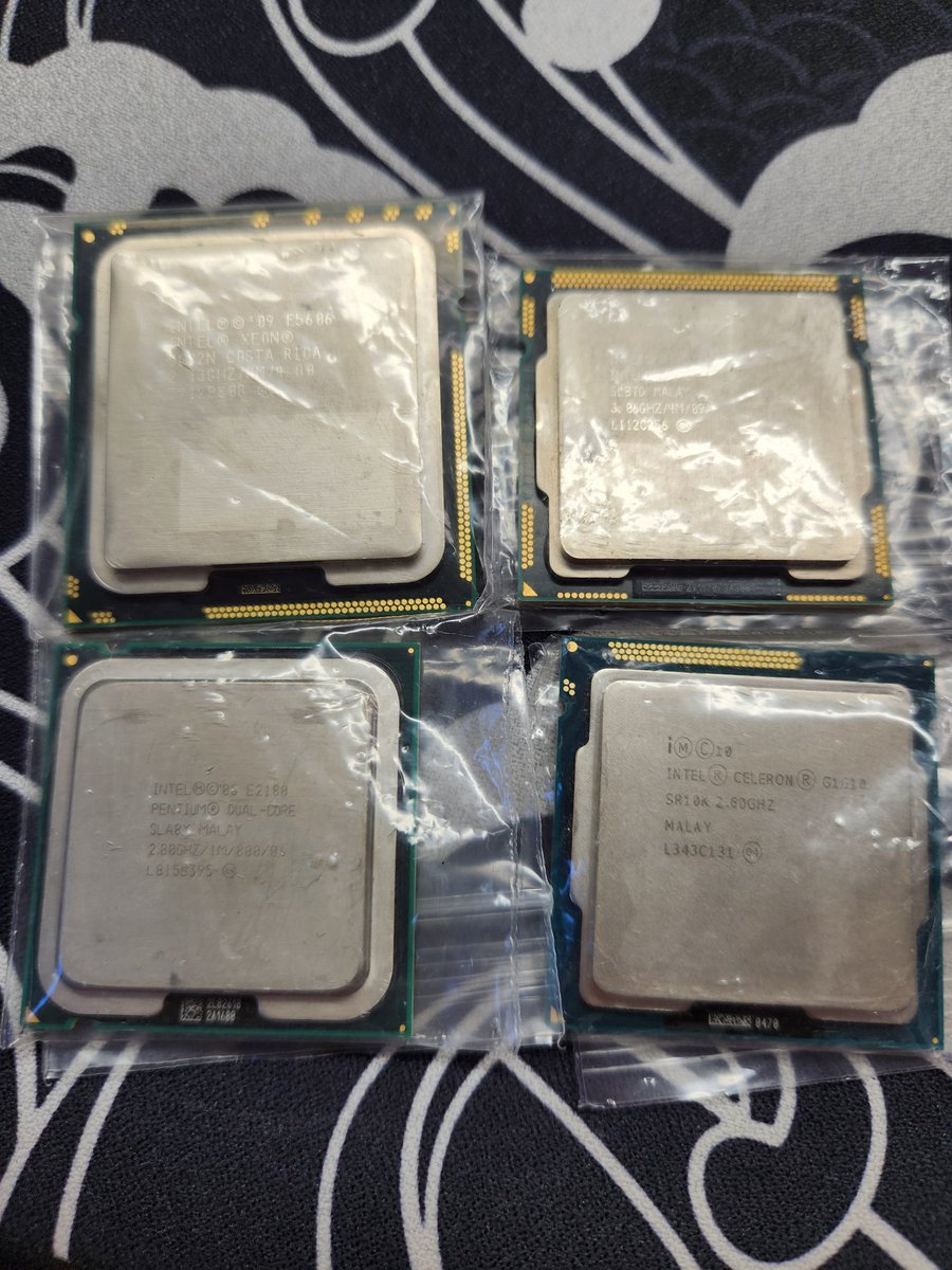 久しぶりに机漁ったらよくわからん CPU が出てきた