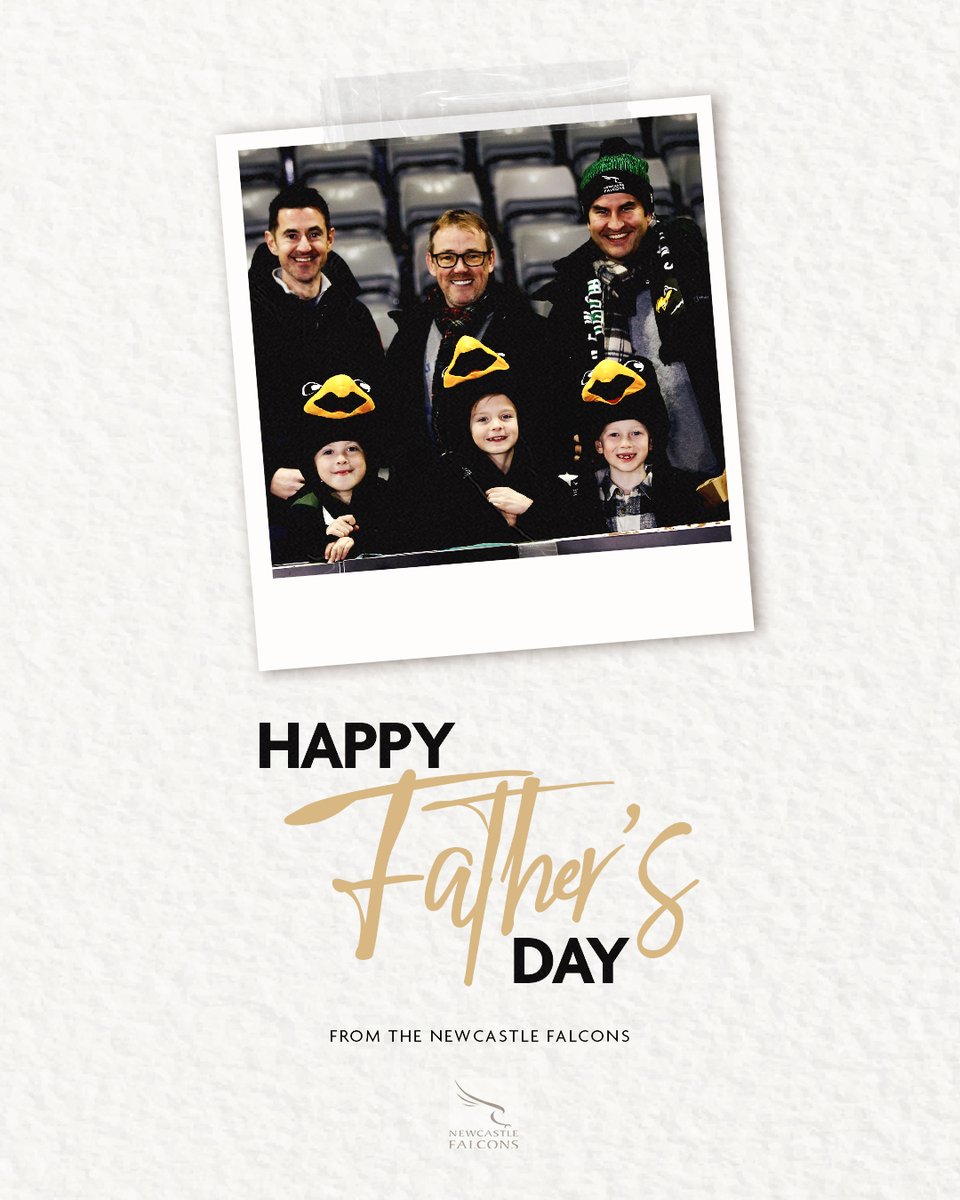 Happy Father's Day from all at Newcastle Falcons. 🖤🤍

#TrueNorth
