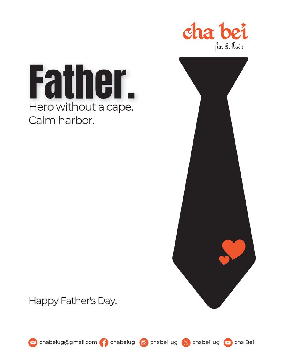 chabei_ug's tweet image. Today we take time to celebrate the real heroes that our fathers are. #HappyFathersDay #chabeitours #funandflair #ExploreUganda