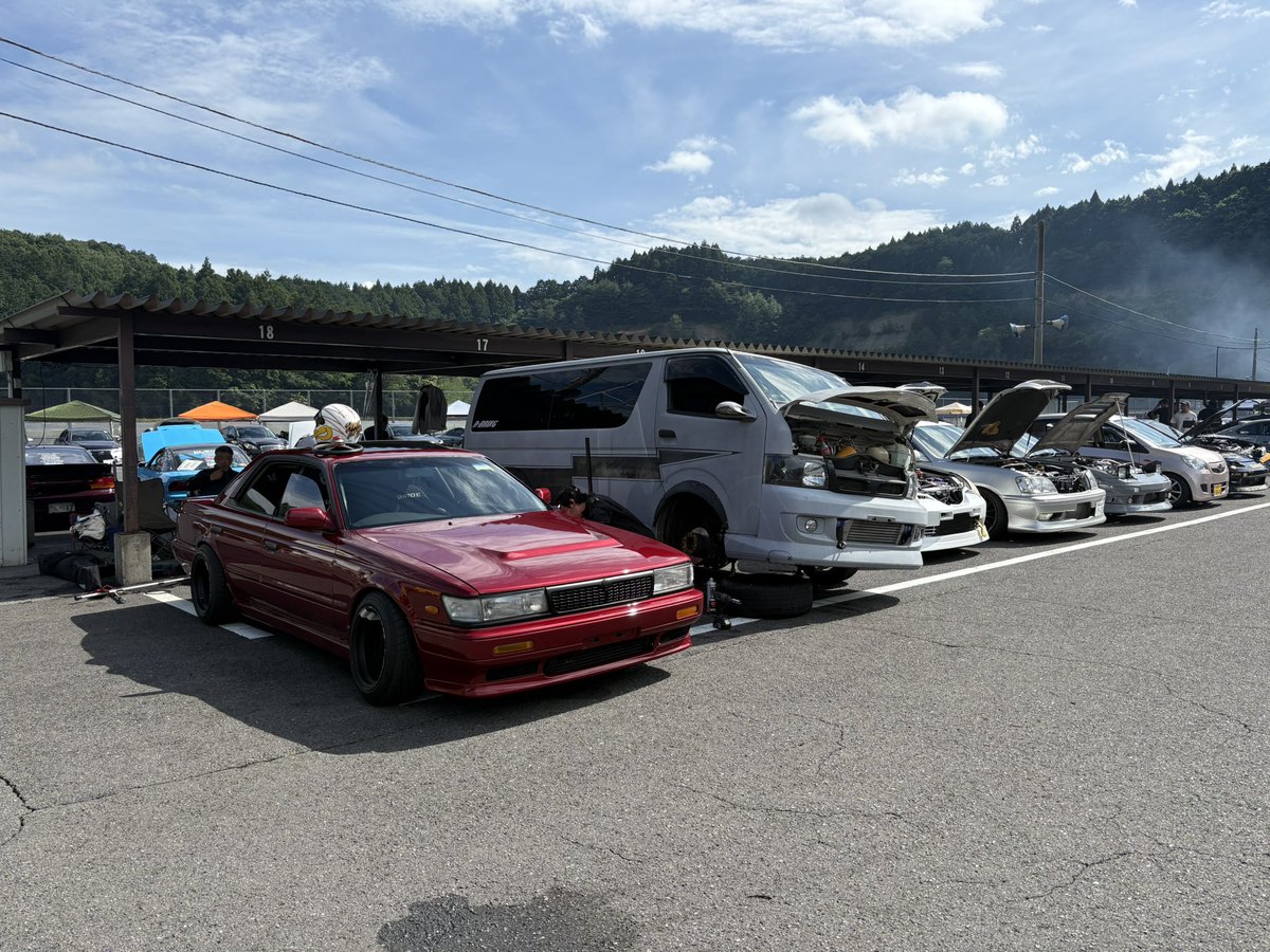 flyingfeather55's tweet image. 日光サーキットにWAVE軍団見に来た〜🌊