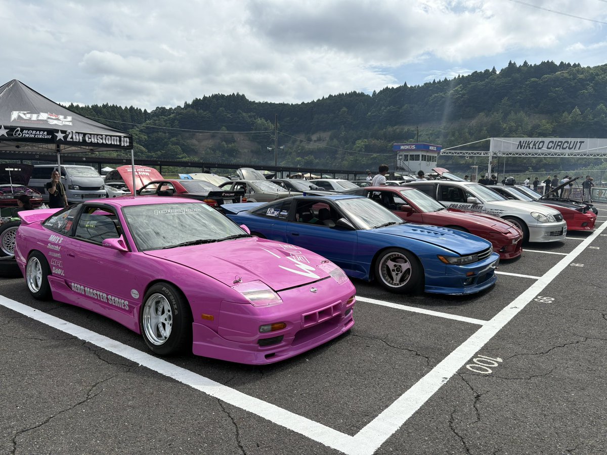 flyingfeather55's tweet image. 日光サーキットにWAVE軍団見に来た〜🌊