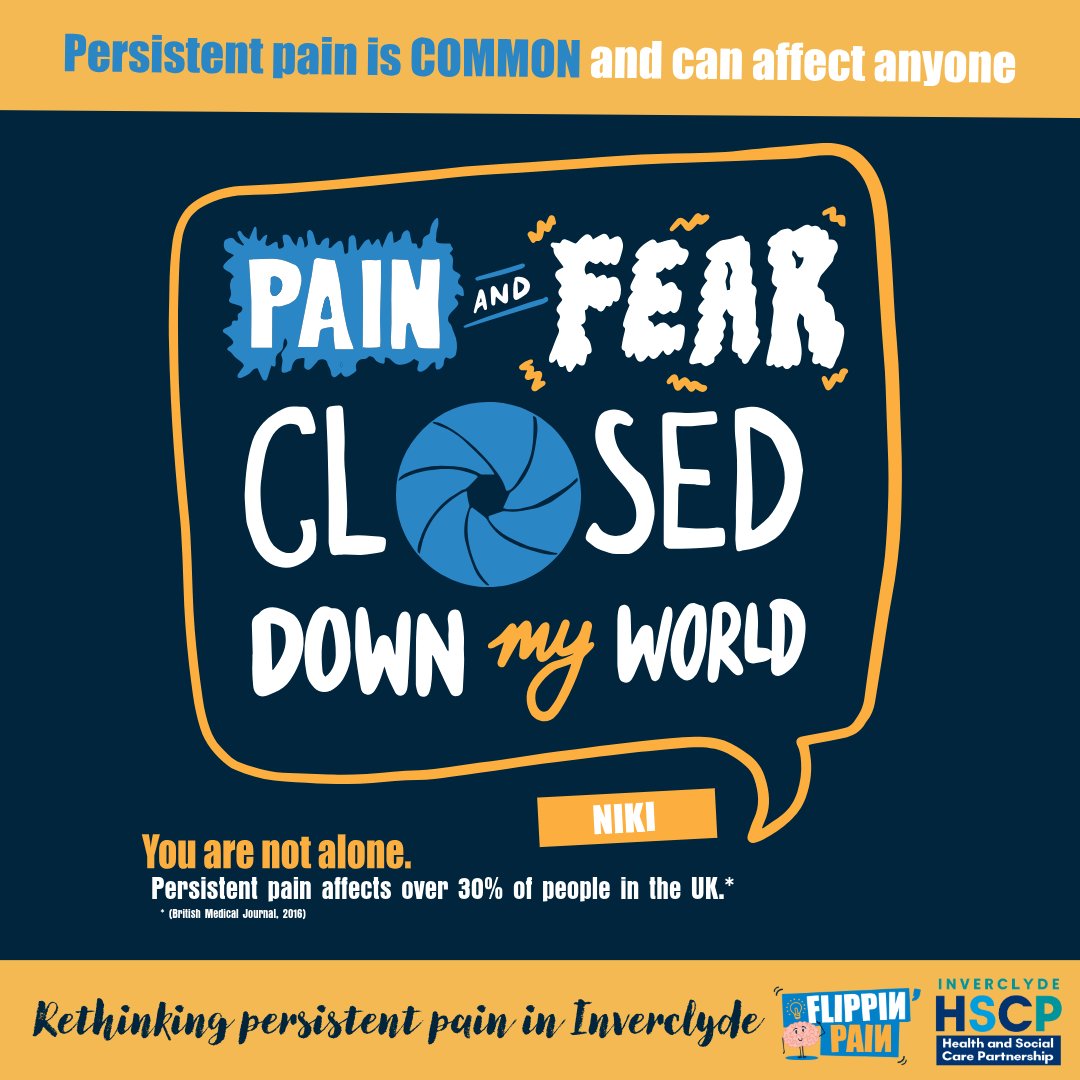 We want to help people understand persistent pain better – those living with pain, their families, friends, co-workers, and health, care and community workers.
Understanding pain better can change lives.  

Help is available. Go to tinyurl.com/beyond-pain 

#BeyondPain