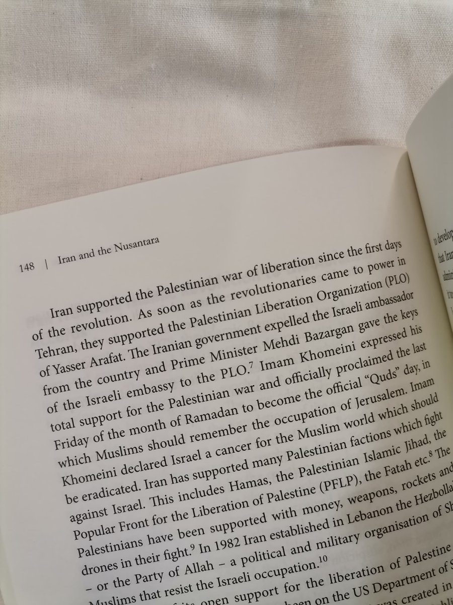''Imam Khomeini expressed his total support for the Palestinian war and officially proclaimed the last Friday of the month of Ramadan to become the official ''Quds'' day, in which Muslims should remember the occupation of Jerusalem.''

Read more:
gerakbudaya.com/product/iran-a…