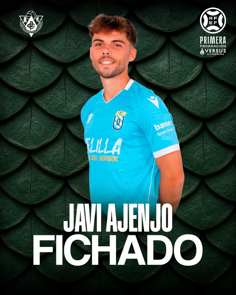 🧙 <a href="/javierajenjo06/">JAVIER AJENJO</a>, magia con trabajo para el MC

🔝 Procede de la <a href="/UDMelilla/">Unión Deportiva Melilla</a>, donde marcó 2⚽️ y dio 5 👟
🔙 Formado en la cantera del <a href="/Atleti/">Atlético de Madrid</a>. Ascendió con el <a href="/recreoficial/">RC Recreativo de Huelva</a> a <a href="/Primera_RFEF/">Primera Federación Versus e-Learning</a> 

🤗 ¡Bienvenido a #LaOrdenDelDecano!

➡️ bit.ly/407M7oe

#EligeCreer #AúpaCPC