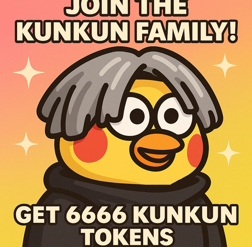 kunkunFYI's tweet photo. 🐔 Join the KUNKUN Family Today! 🐔
To celebrate the birth of our meme revolution, we’re rewarding everyone who joins us on June 18! 🎉

✅ Get 6666 KUNKUN tokens — no luck needed!

How to claim:
1️⃣ Leave your KUNKUN wallet address under this post ✍️
2️⃣ Like ❤️ & Retweet 🔁
3️⃣ Join our Discord: https://t.co/RbNXxfPFqr

📅 Deadline: Submit your wallet on June 18 (UTC)
Let’s build the chicken-powered crypto empire together 🐔🔥
#KUNKUN #Airdrop #MemeCoin #CryptoCommunity