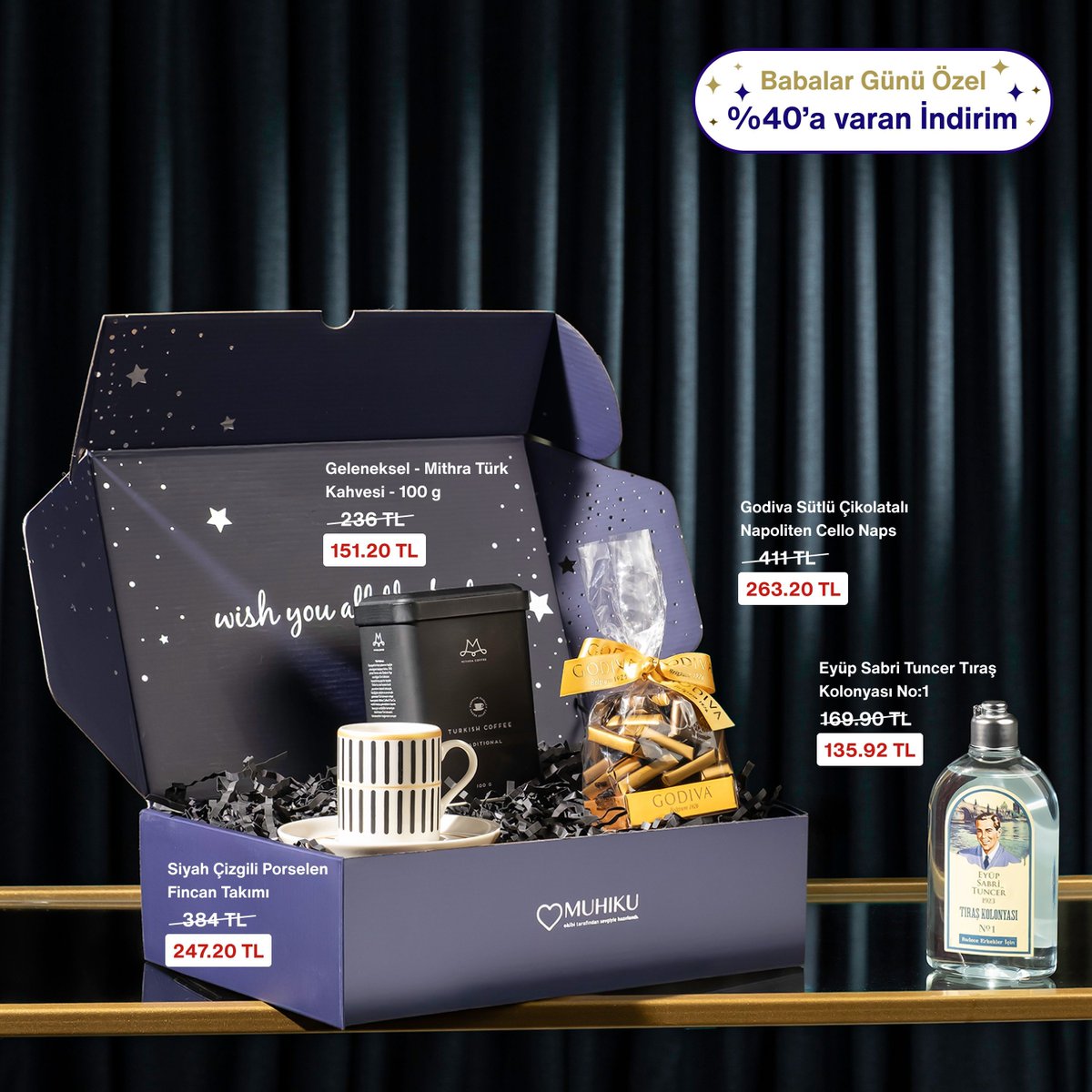 Babalar Günü İndirimleri Sona Eriyor!📢

Siz de Babalar Günü hediyenizi son güne bıraktıysanız; özenle hazırlanan koleksiyonumuzu hemen inceleyin. En şık hediyeleri %40’a varan indirimle alma fırsatını kaçırmayın. 🎁

Elinizi çabuk tutun, Babalar Günü İndirimleri bu gece 00.00’da