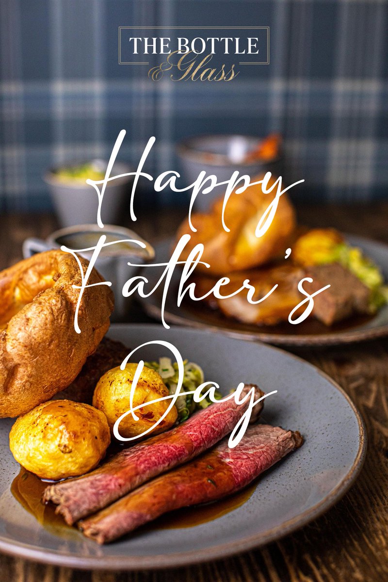 BottleGlassPub's tweet image. Happy Father's Day from the B&G team to all the amazing dads, father figures & everything in between. π
We're looking forward to welcoming you all today - the sun is shining and your table is waiting! π΄π
Tag someone that you appreciate this Father's Day π