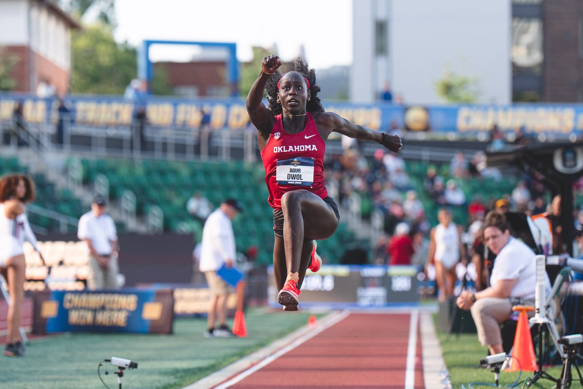 OU_Track's tweet photo. Pippi Lotta Enok was crowned heptathlon national champion, four Sooners earned NCAA First Team All-America awards and the women's team claimed 14th overall 👏

📝 » https://t.co/yDdeCZlTFE https://t.co/7WtsObynKa