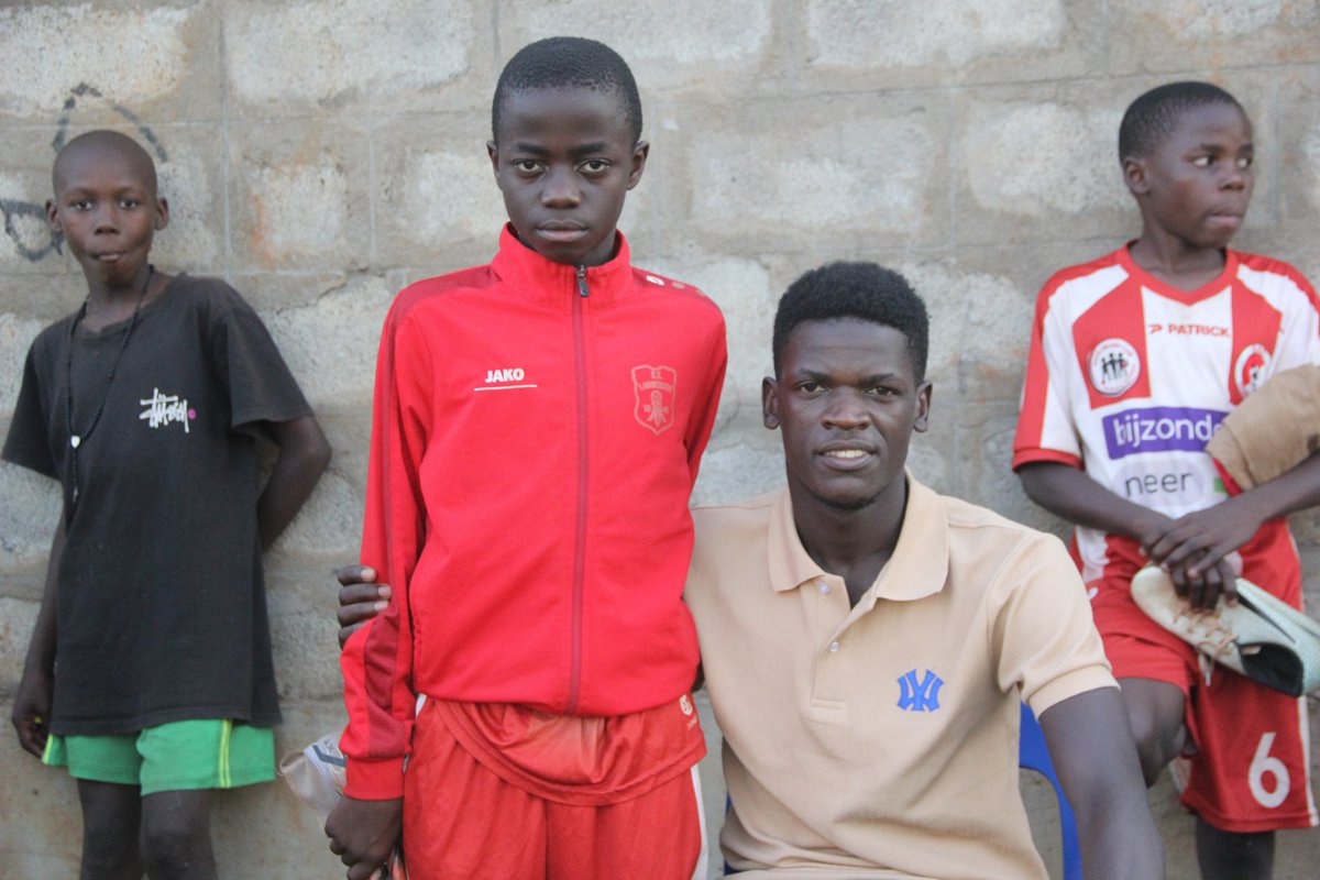 Sokololeagues's tweet photo. Our young players couldnt miss a picture with @UgandaCranes player and @Necfc Enock Ssebagala.
He visited our Academy Yesterday and took part in the Climax of one of our Oraganisation community programs. https://t.co/klPjz0FuFv