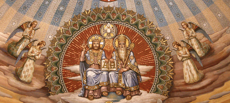 Today is Trinity Sunday, when Christians celebrate the mystery of the Trinity - that there are three persons, the Father, Son and Holy Spirit, in one God. God is one and God is three.