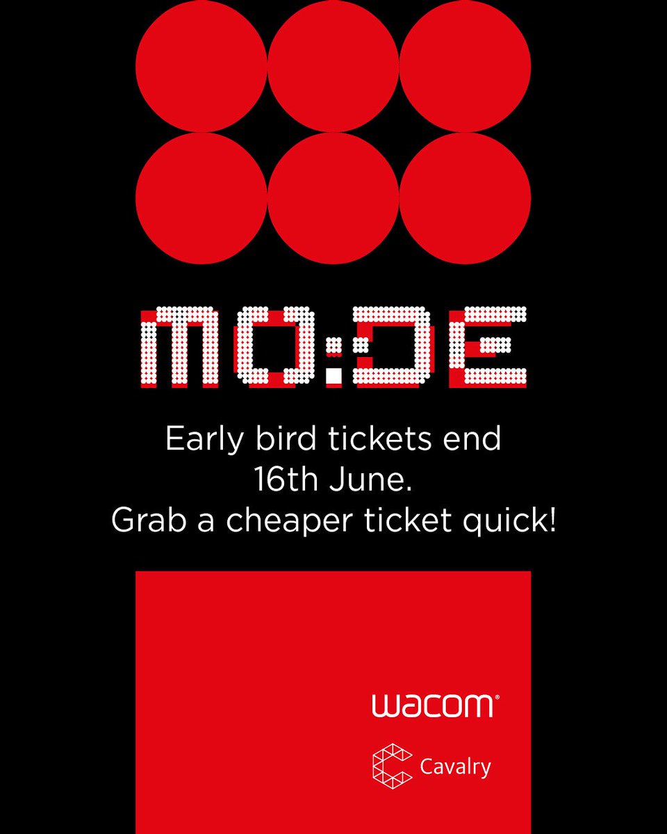Early bird prices end soon

eventbrite.co.uk/e/mode-festiva…