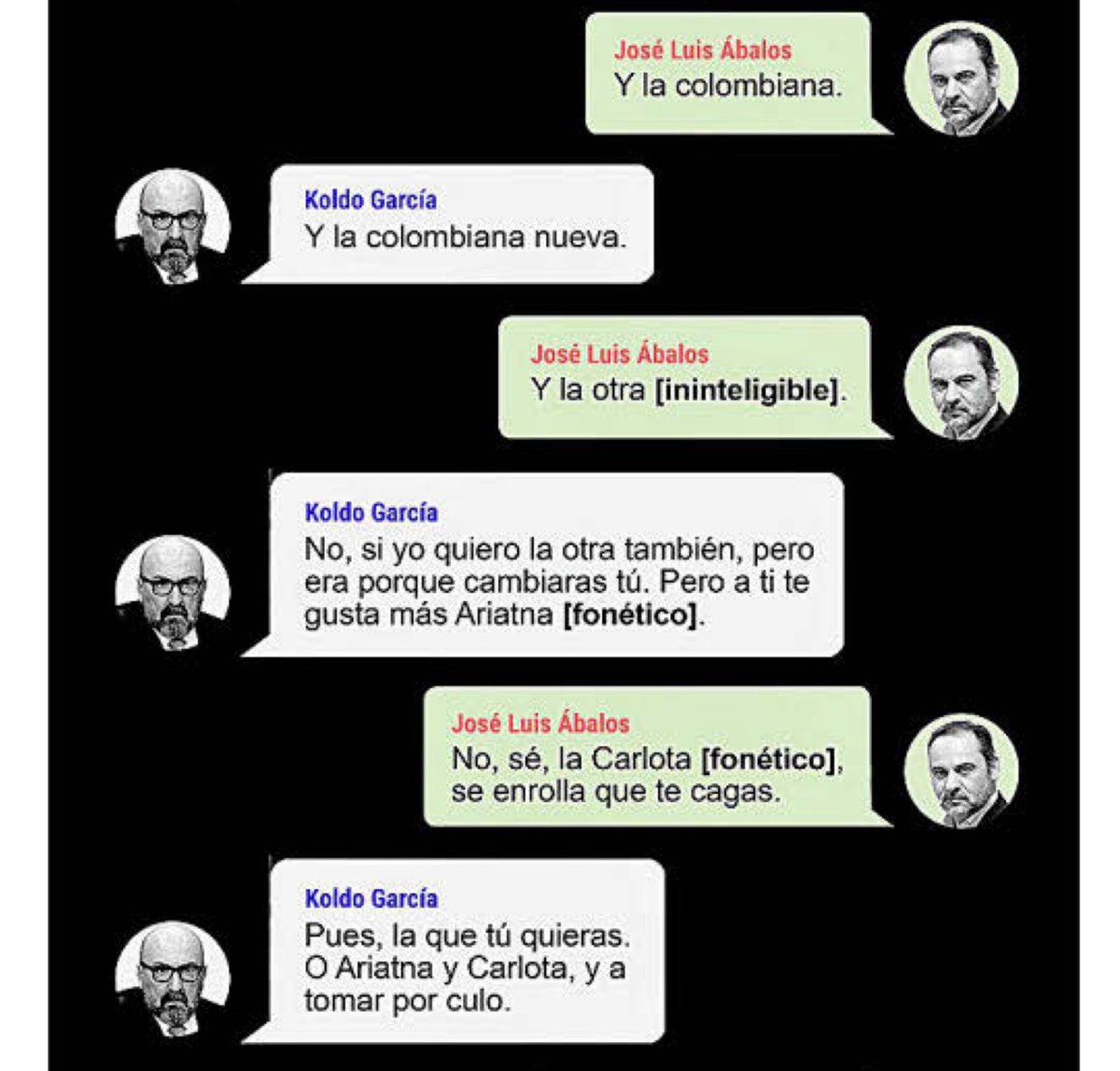 Este feminismo del siglo XXI, no lo han traído ellos, lo has traído tú con tu voto socialista y podemita. Tú has permitido a toda esta chusma, roja y morada, promulgar las leyes que afectarán a tu propia hija.