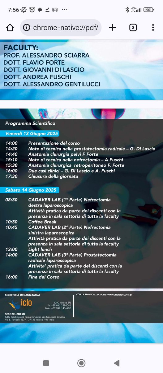 Sciarra Urology (@sciarraurology) on Twitter photo 5th Cadaverlab hands on Laparoscopic surgery SAPIENZA UNIVERSITÀ Urologic Residency School ROME. Procedures performed by Residents III IV year: radical nefrectomy - radical prostatectomy. Focus on surgical anatomy and Laparoscopic steps in Major surgery. <a href="/SapienzaRoma/">Sapienza Università di Roma</a> 5th Cadaverlab hands on Laparoscopic surgery SAPIENZA UNIVERSITÀ Urologic Residency School ROME. Procedures performed by Residents III IV year: radical nefrectomy - radical prostatectomy. Focus on surgical anatomy and Laparoscopic steps in Major surgery. <a href="/SapienzaRoma/">Sapienza Università di Roma</a>