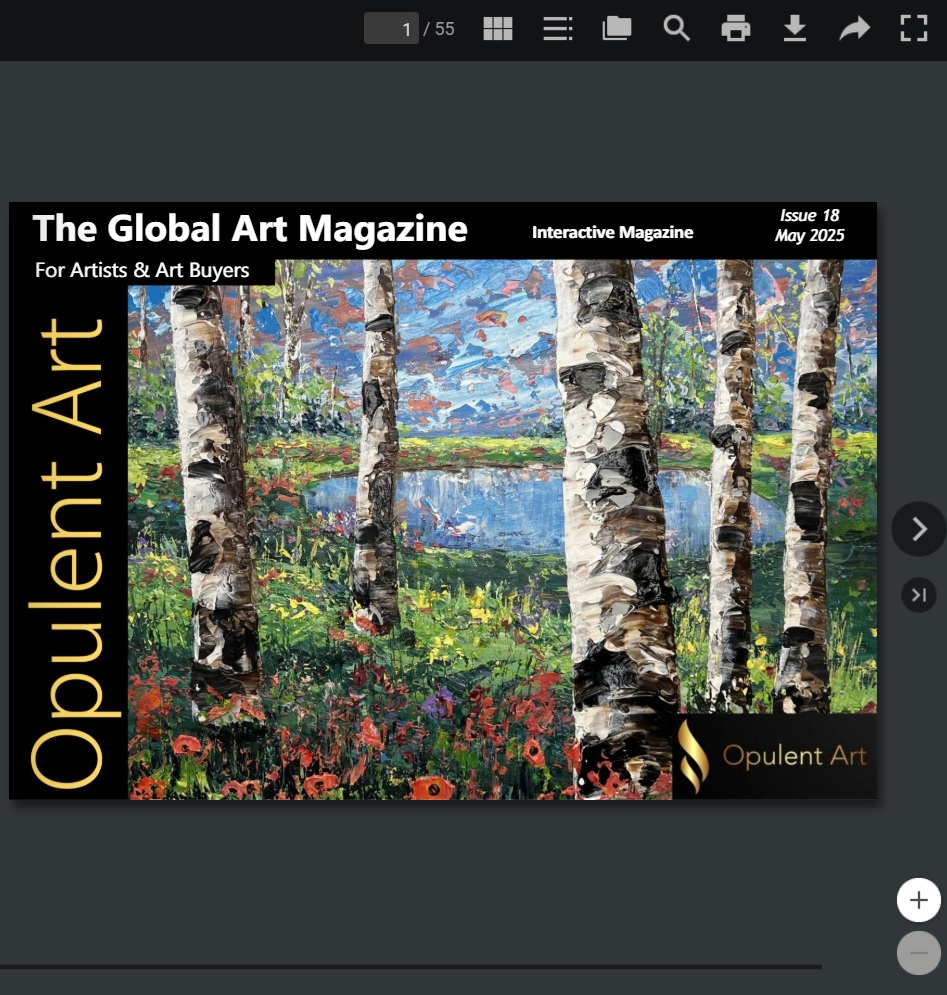 RO_Art_US's tweet photo. Dear friends,
Some time ago I was written about in
Opulent Art - The Global Art Magazine, Issue 18.
page 27 - 31
@opulentartgallery I sincerely thank you for your attention to me π
https://t.co/O7QfOkaO59
#artist #painting #ROArtUS #ro_art_us #RokhmanyukOlga