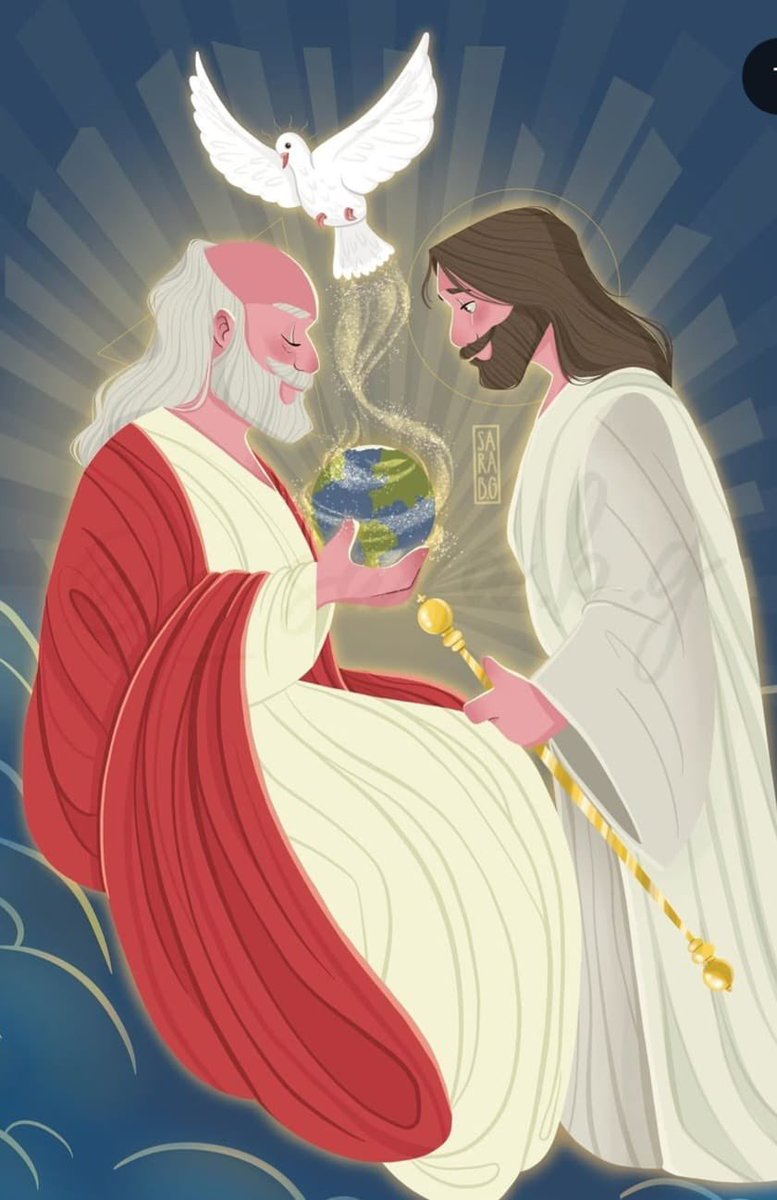 MUY BUENOS DÍAS EN LA FESTIVIDAD DE LA SANTÍSIMA TRINIDAD, MISTERIO DE AMOR. 
¡MUCHAS FELICIDADES!