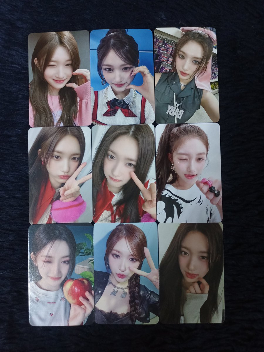 soeunrays's tweet image. • #chizsells •

wts lfb ive leeseo 

 ₱700 per set