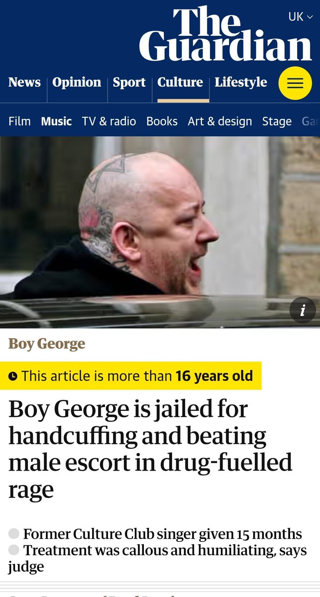 Said the man who kidnapped a male prostitute, chained him to a radiator and beat him. If that was my back story I would just keep my mouth shut about everything.