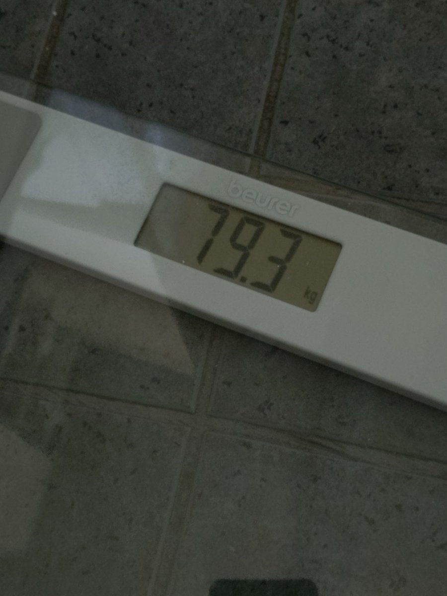 Nyt sitten mentiin alle 80 kg 💪