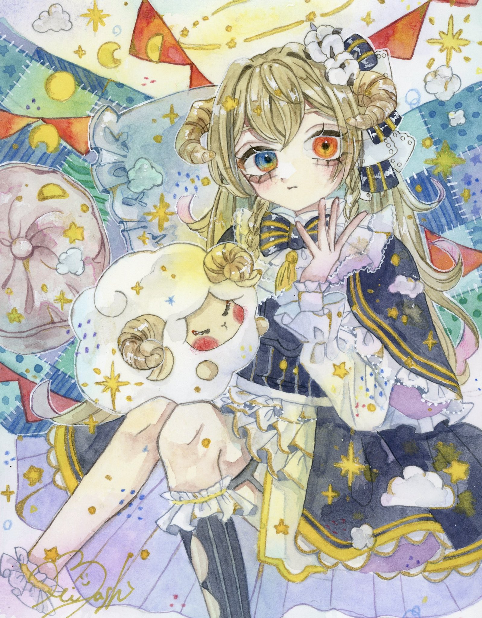 🐰ももうさぎ🐰💗水彩とコピック💗 (@momousagi3180) / X