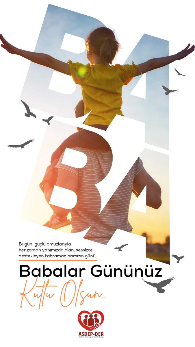 🎉 15 Haziran | Babalar Günü Kutlu Olsun
 
Ailesi için alın teri döken, sevgisiyle güven veren, sorumluluklarıyla örnek olan tüm babalarımızın Babalar Günü’nü yürekten kutluyoruz.
 
2025 yılı, “Aile Yılı” olarak ilan edilirken; aile bütünlüğünün korunması, çocukların güvenle