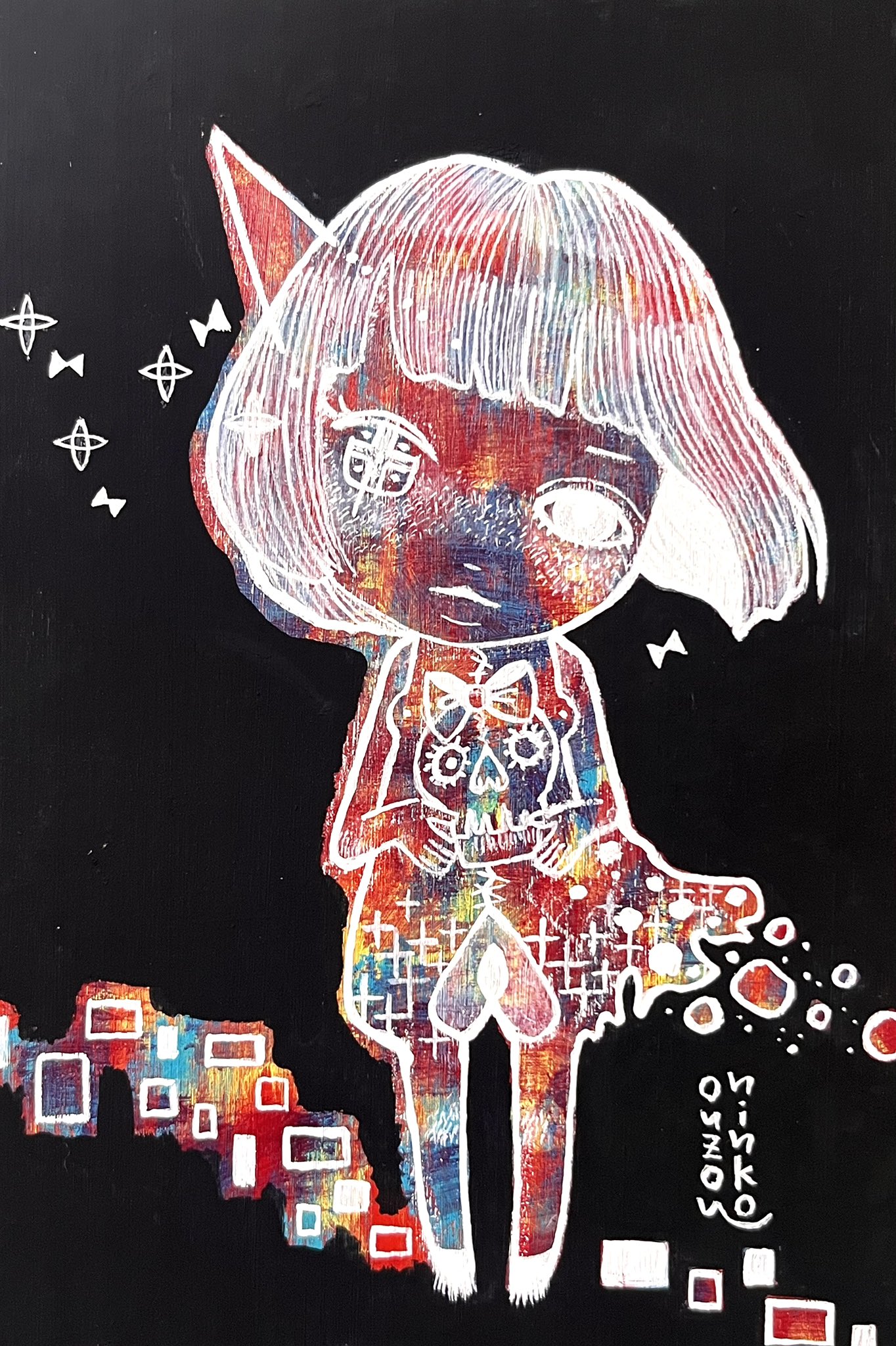 ninko ouzou🥢✨🟥個展7/5〜13阿佐ヶ谷REDCUBE GALLERY on X