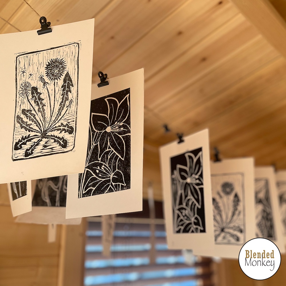 blended_monkey's tweet image. Yesterday&apos;s lino printing students really enjoyed their experience - the sun was shining and they were able to enjoy the Blended Monkey gardens for lunch &amp;amp; during breaks.

Our next lino printing experience is on 16 August l8r.it/9ZjP

#linoprinting #linoprintingnearme