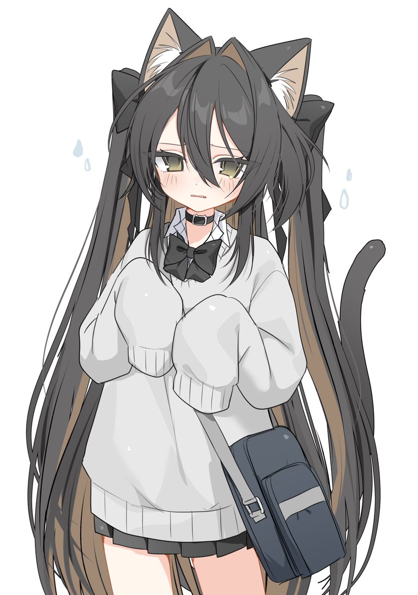 😿