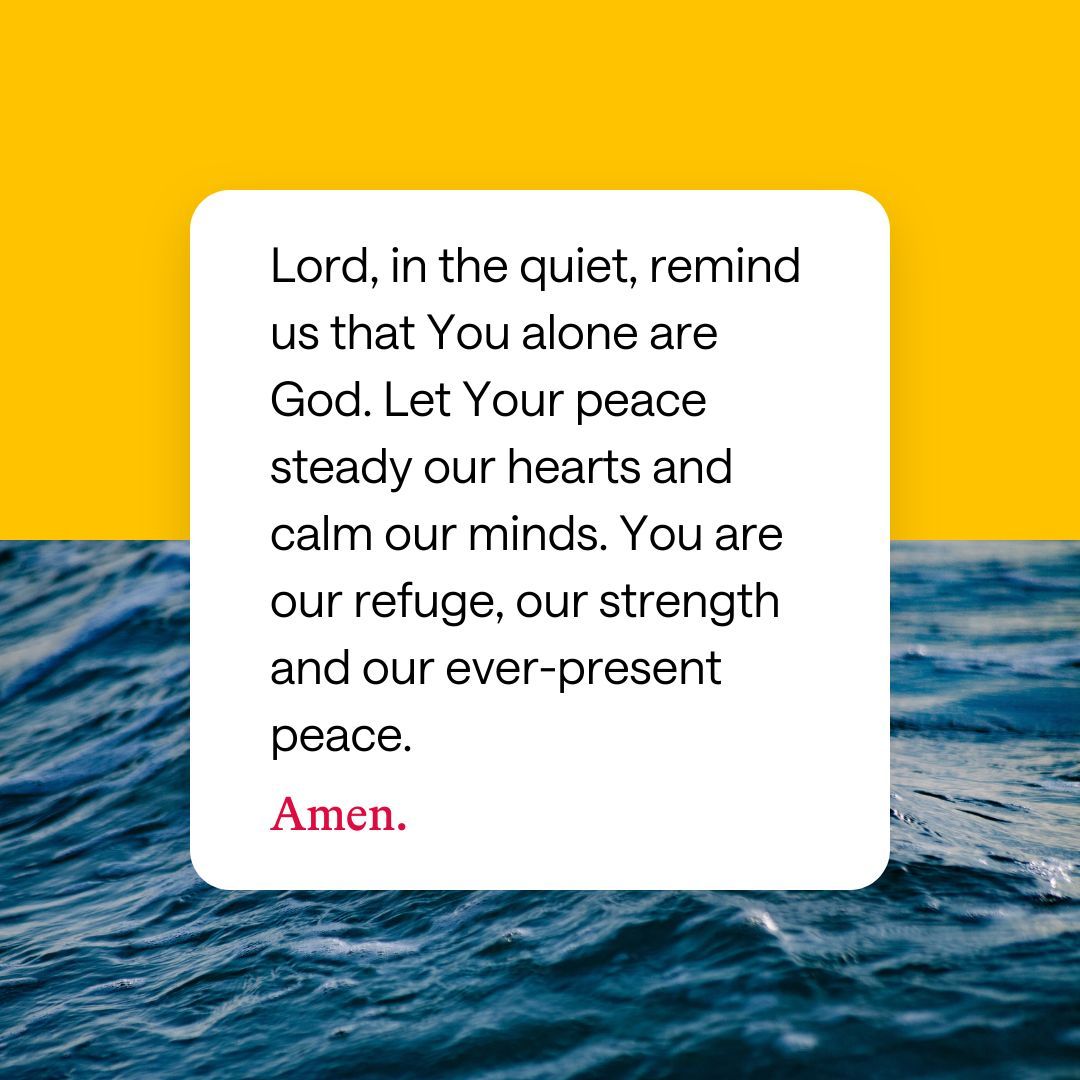 God is unchanging, all-powerful and near. May His faithfulness and generous love hold us steady today. ❤️