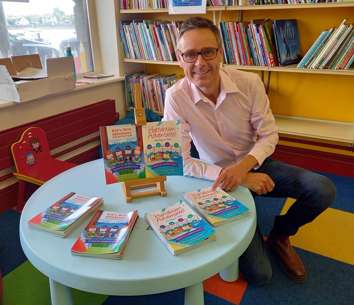 Thank you!👏

I wanted to say a massive thanks for coming to my books launch yesterday at the Dungarvan Library.

There were readings, and I spoke about why I write bedtime stories, Hurrahtum Adventures! &amp; Will’s Wild Adventures, and supporting the health of the ocean.