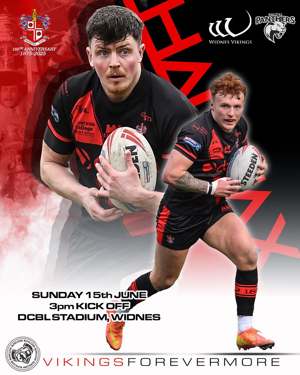 GAMEDAY - <a href="/WidnesRL/">Widnes Vikings</a> v <a href="/HalifaxPanthers/">Halifax Panthers 🐾</a> // 3pm