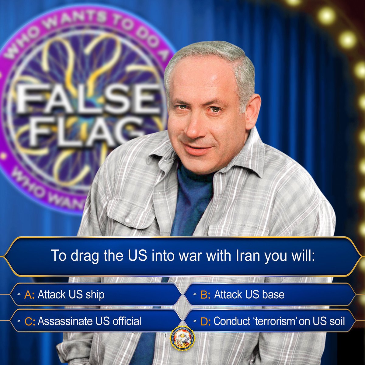 robinmonotti's tweet image. I'm going for B: "Attack" US Base. You?