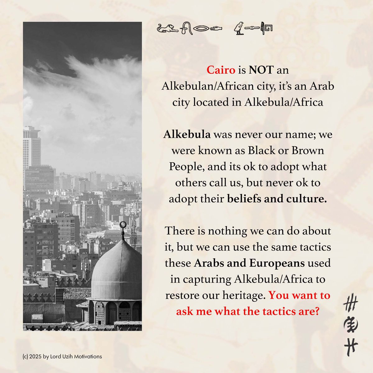 lorduzih's tweet photo. It was never an African city #lorduzihquotes #lorduzih #cairo #egypt https://t.co/NtRp7kEtNU