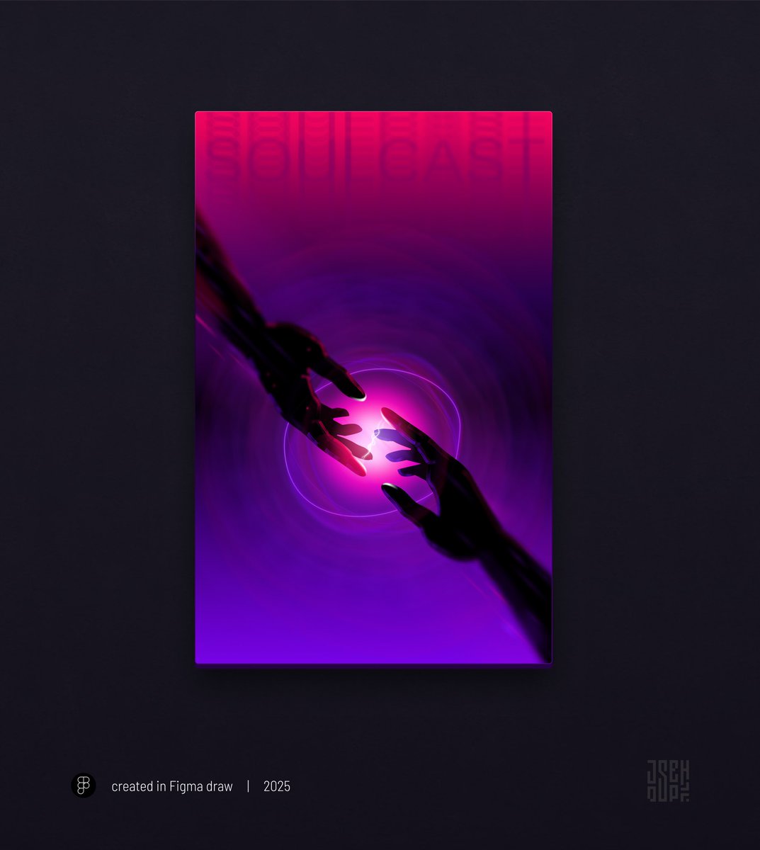 thejosephjr's tweet image. Soul cast
This is the touch of tomorrow, a gesture to preserve your essence. every part of you is journeying toward the singularity. where they finally begin to value the emotions of the creators!
This piece was created on @figma