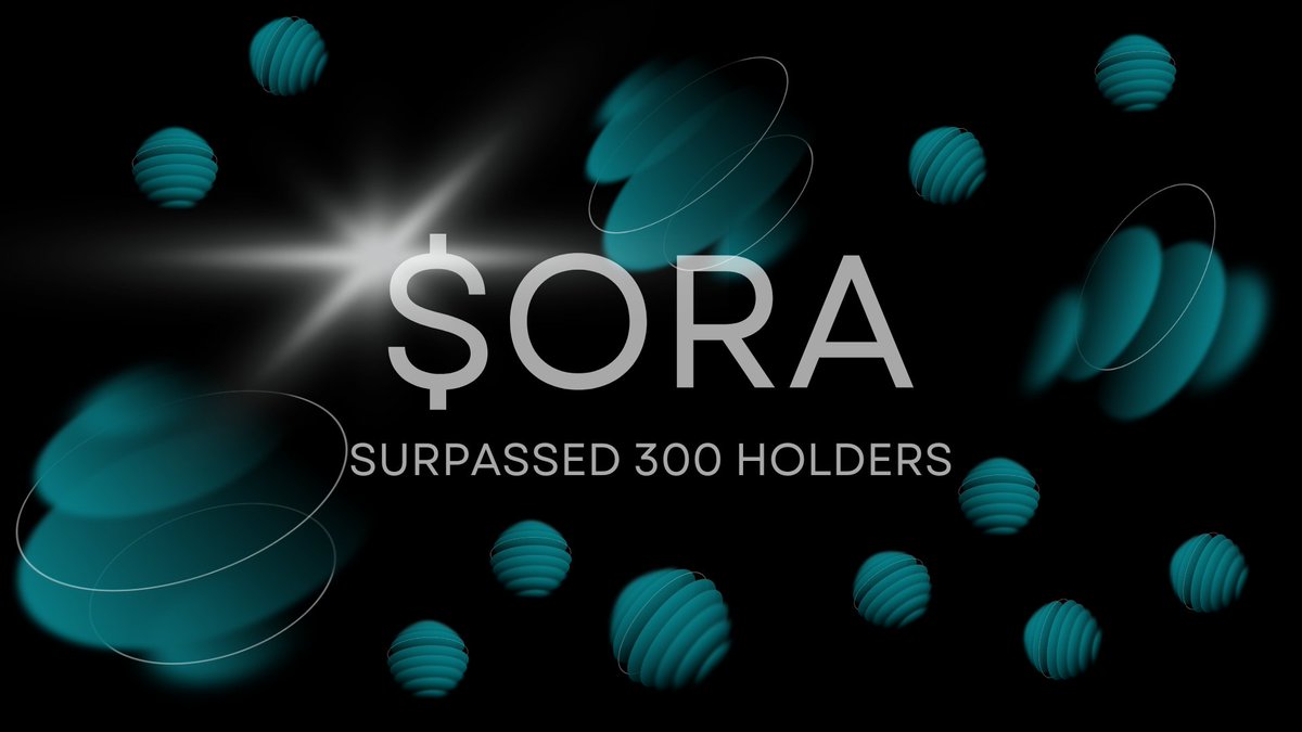 OrbyteAI_'s tweet photo. $ORA has successfully surpassed 300 holders.💫
Like stars in the sky, every single holder will shine with $ORA! 
We’re not just building utility; we’re building a true community. 
A big welcome to all our new and loyal holders.

Together, we’re on a journey where the sky’s not the limit. The stars are!🌠